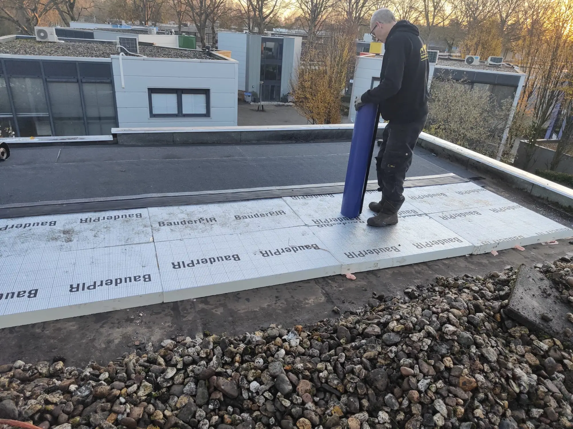 Daklekkage reparaties door van der Steen