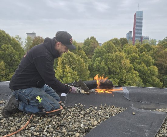 dak vervangen Almere prinsenpad (wtc almere)